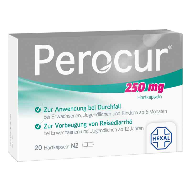 Perocur 250 mg Hartkapseln 20 stk von Hexal AG PZN 12396049