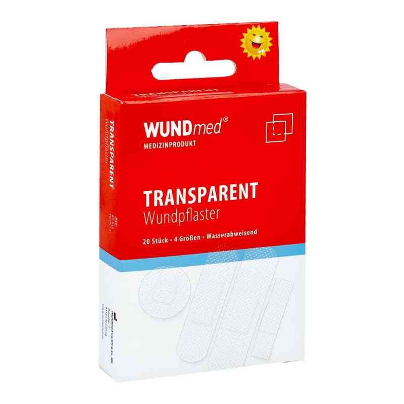 Pflaster transparent wasserfest 4 Grössen 20 stk von Axisis GmbH PZN 03694339