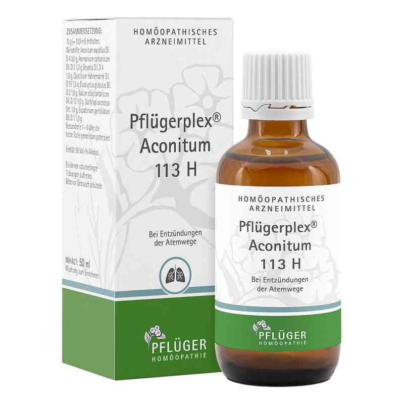 Pflügerplex Aconitum 113 H Tropfen 50 ml von Homöopathisches Laboratorium Ale PZN 04787801
