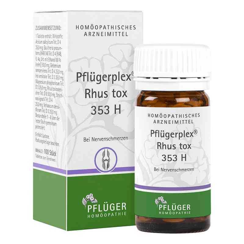 Pflügerplex Rhus tox 353 H Tabletten 100 stk von Homöopathisches Laboratorium Alexander Pflüger Gmb PZN 00868224