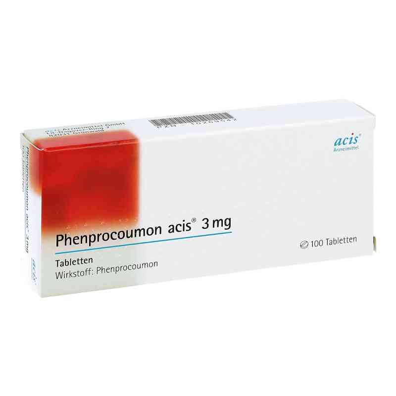 Phenprocoumon acis 3mg 100 stk von MIBE GmbH Arzneimittel PZN 10269542