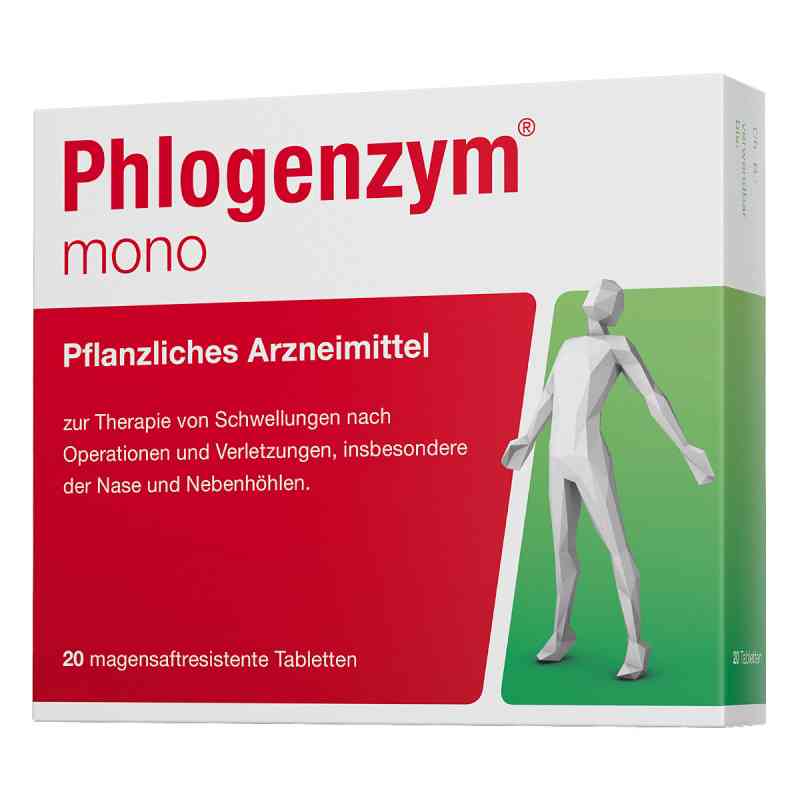 Phlogenzym mono Filmtabletten 20 stk von MUCOS Pharma GmbH & Co. KG PZN 05386317