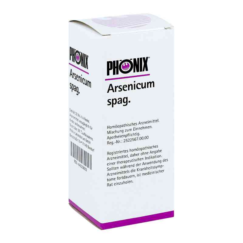 Phönix Arsenicum spag. Tropfen 100 ml von PHÖNIX LABORATORIUM GmbH PZN 04223033
