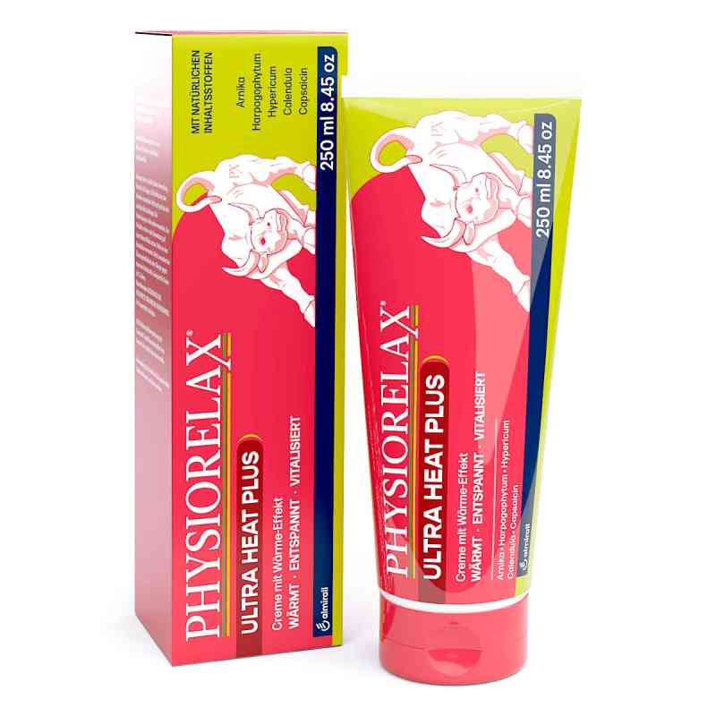 Physiorelax Ultra Heat Plus Creme 250 ml von ALMIRALL HERMAL GmbH PZN 19446336