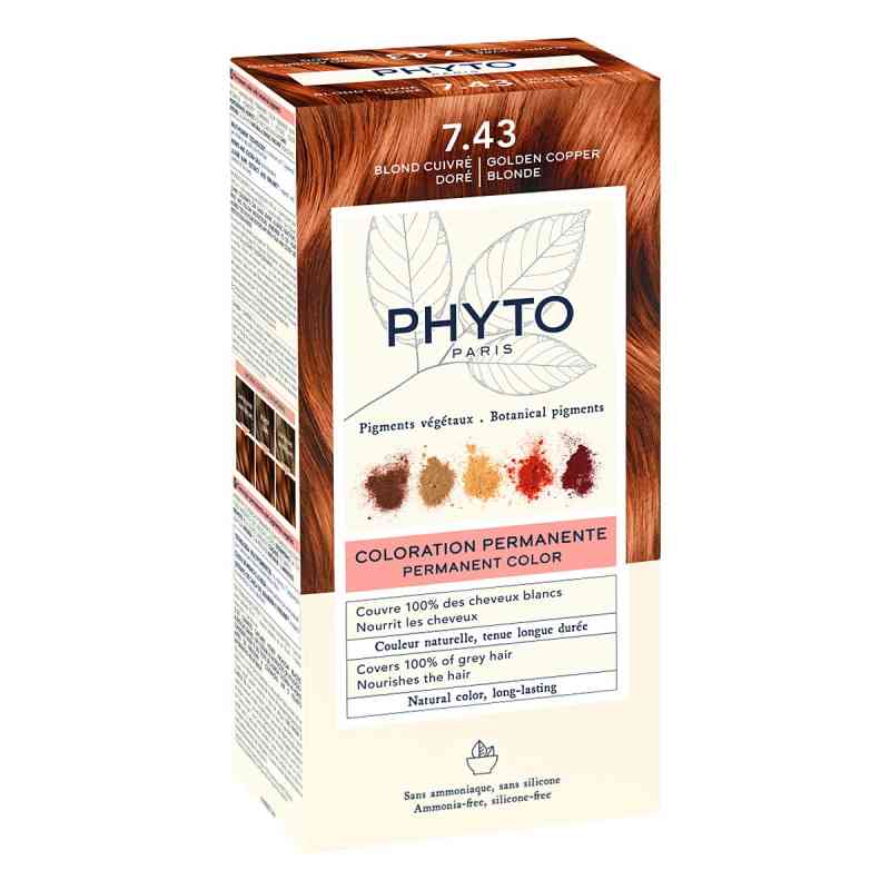 Phytocolor 7.43 Kupfer Goldblond 1 stk von Laboratoire Native Deutschland GmbH PZN 18428098