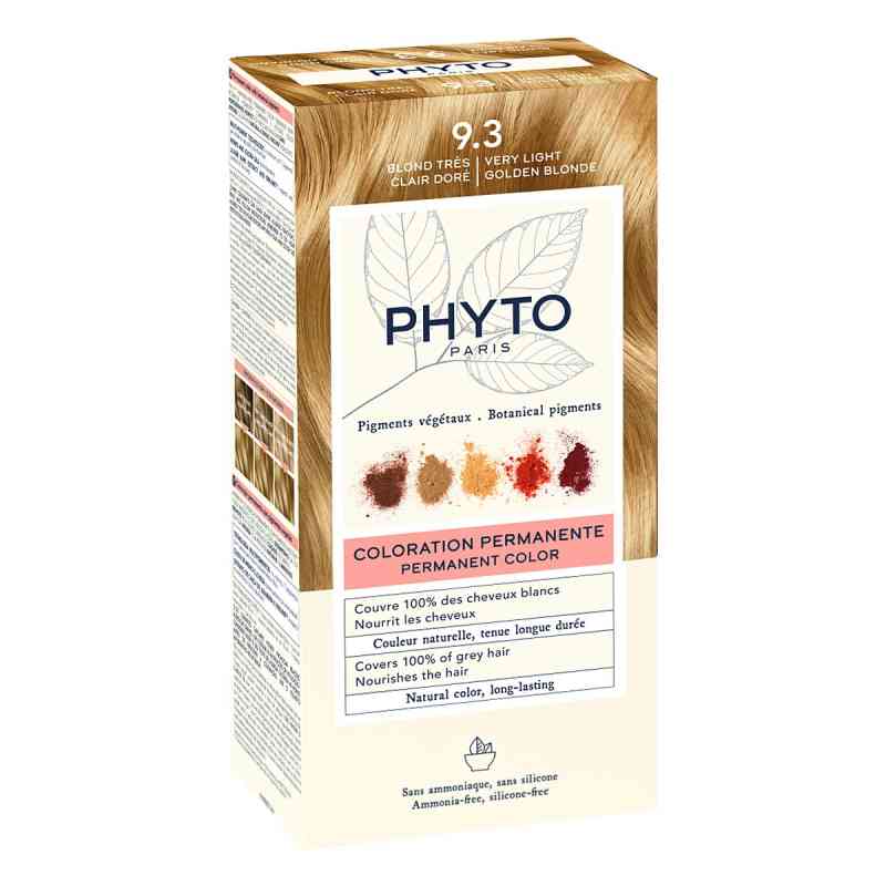 Phytocolor 9.3 Sehr Helles Goldblond 1 stk von Laboratoire Native Deutschland GmbH PZN 18428135