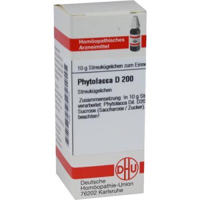 Phytolacca D200 Globuli 10 g von DHU-Arzneimittel GmbH & Co. KG PZN 07177144