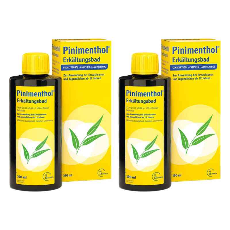 Pinimenthol Erkältungsbad ab 12 Jahre 2x190 ml von Dr.Willmar Schwabe GmbH & Co.KG PZN 08102719