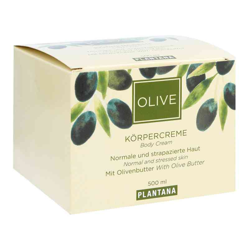 Plantana Olive Butter Körper Creme 500 ml von Hager Pharma GmbH PZN 05375590