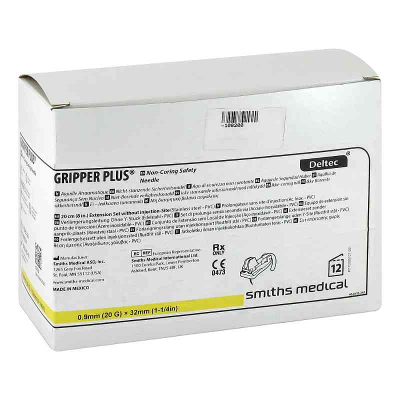 Portnadeln nach Huber gebogen 20g 19,0mm 1 stk von ICU Medical Deutschland GmbH PZN 00108200