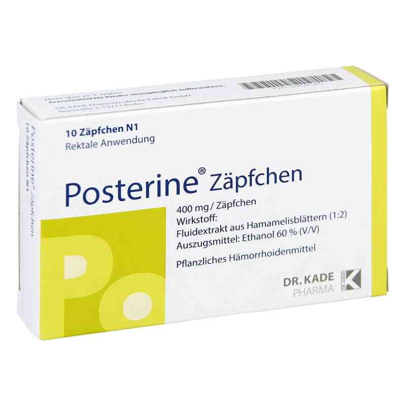 Posterine 10 stk von DR. KADE Pharmazeutische Fabrik  PZN 06876360