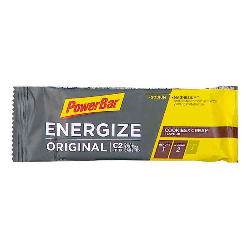 Powerbar Energize Cookies and Cream 55 g von NEC MED PHARMA GMBH PZN 10734536