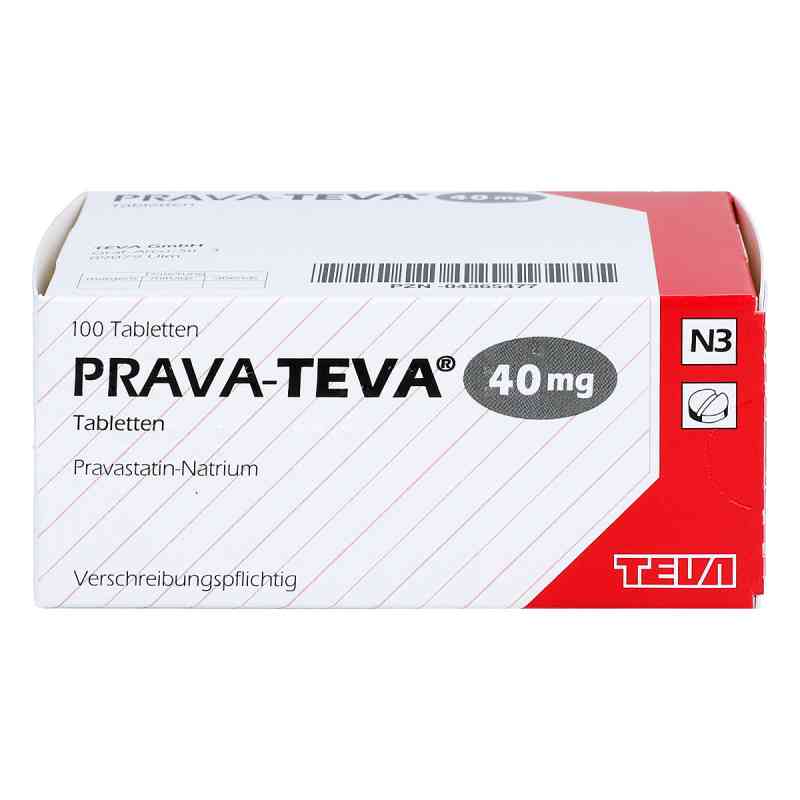 Prava-Teva 40mg 100 stk von Teva GmbH PZN 04365477