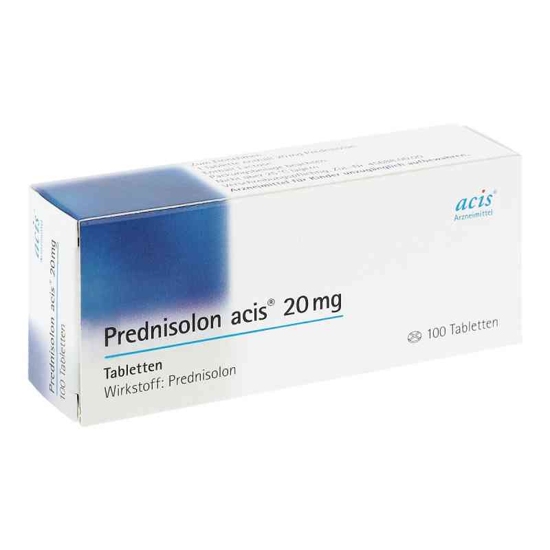 Prednisolon Acis 20 mg Tabletten 100 stk von MIBE GmbH Arzneimittel PZN 00985160