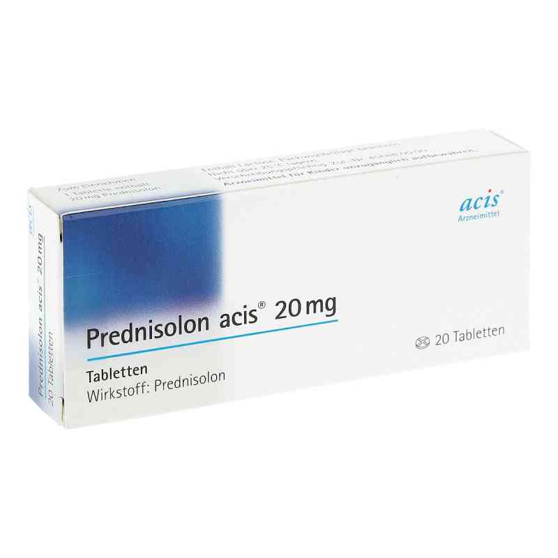Prednisolon Acis 20 mg Tabletten 20 stk von MIBE GmbH Arzneimittel PZN 01401385