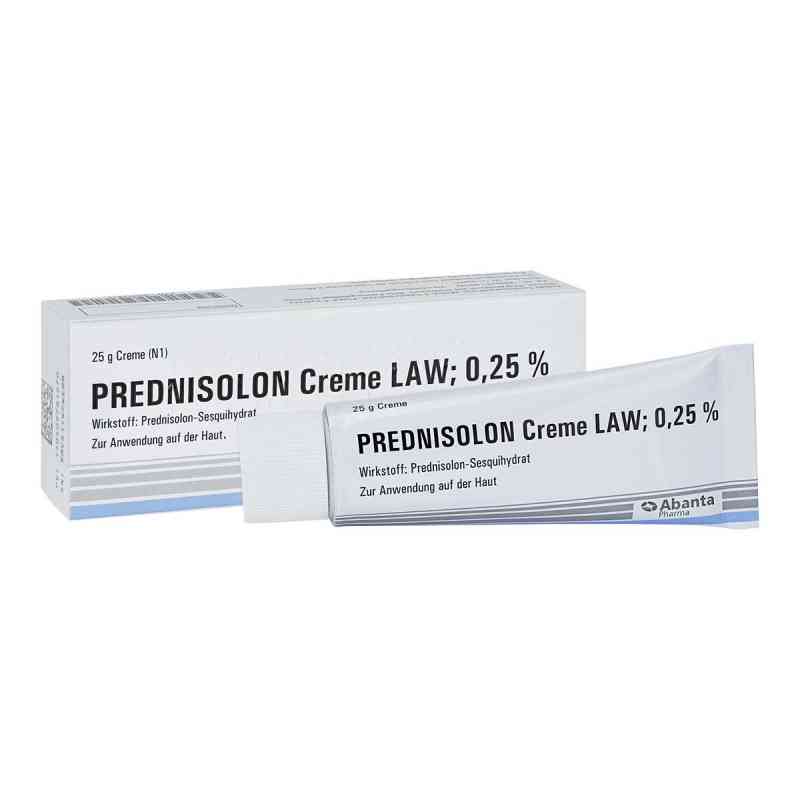 Prednisolon Creme Law 25 g von Abanta Pharma GmbH PZN 04097812