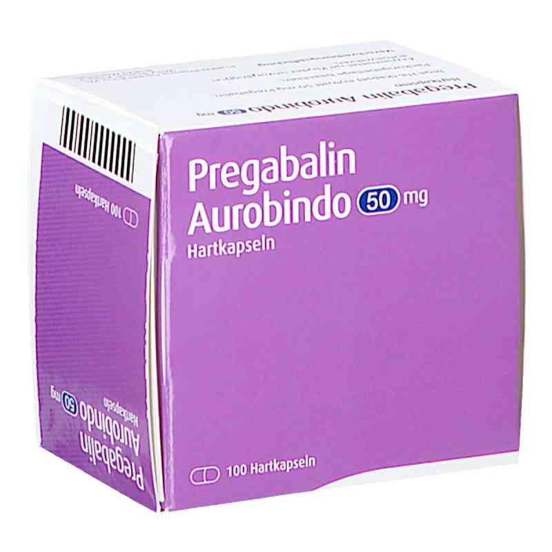 Pregabalin Aurobindo 50 mg Hartkapseln 100 stk von PUREN Pharma GmbH & Co. KG PZN 11334508
