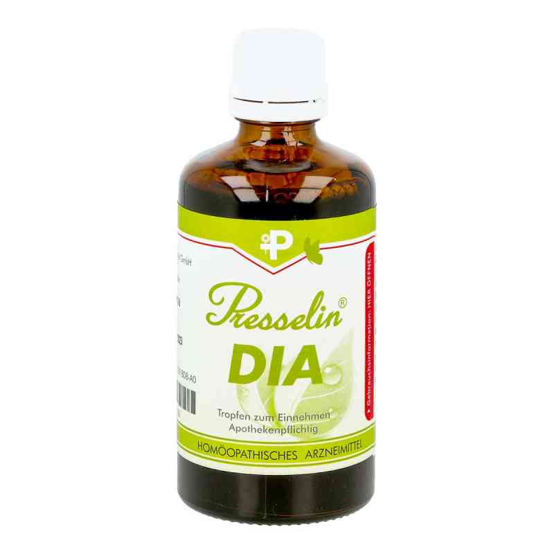 Presselin Dia Tropfen 100 ml von COMBUSTIN Pharmazeutische Präparate GmbH PZN 01921133