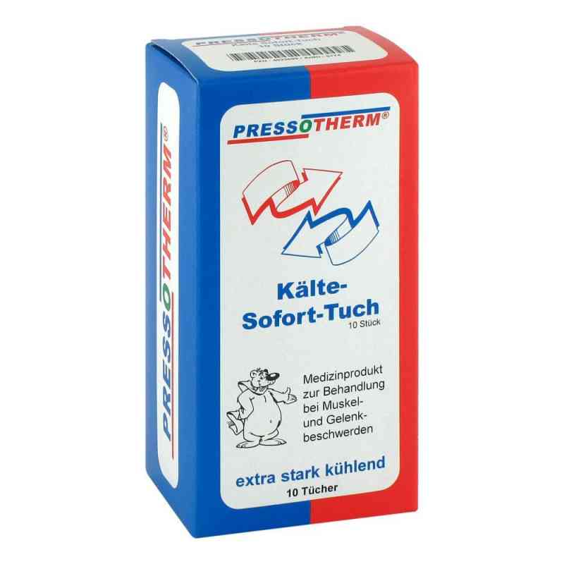Pressotherm Kälte Sofort Tücher 10 stk von ABC Apotheken-Bedarfs-Contor GmbH PZN 04023699