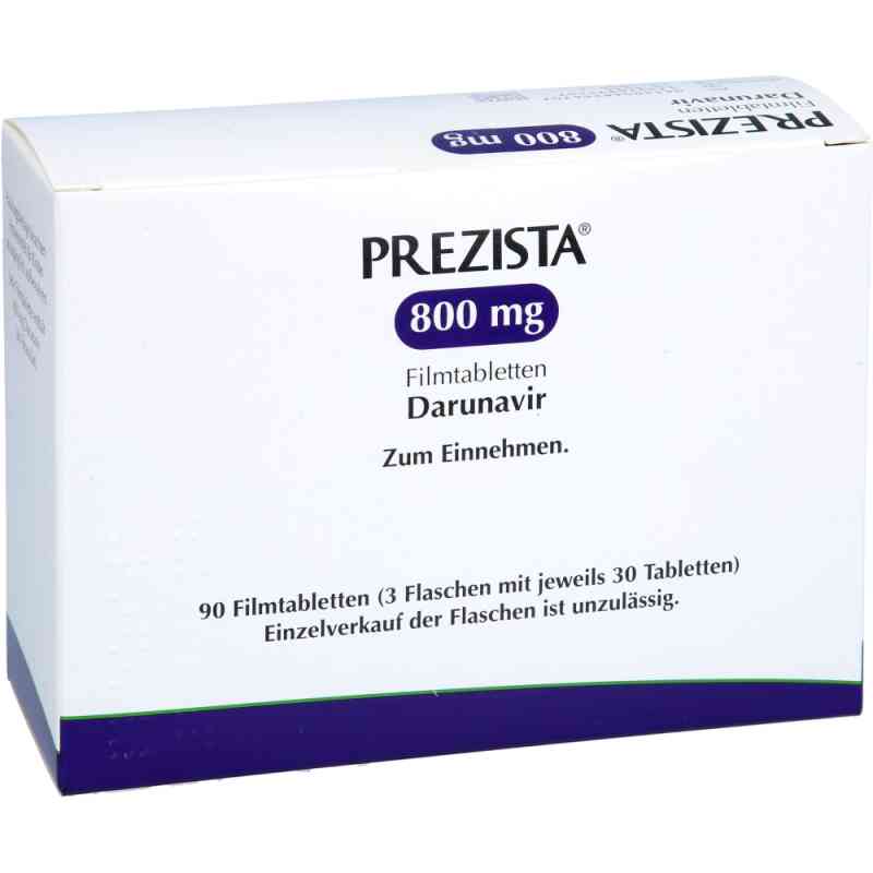 PREZISTA 800mg 90 stk von JANSSEN-CILAG GmbH PZN 04826470