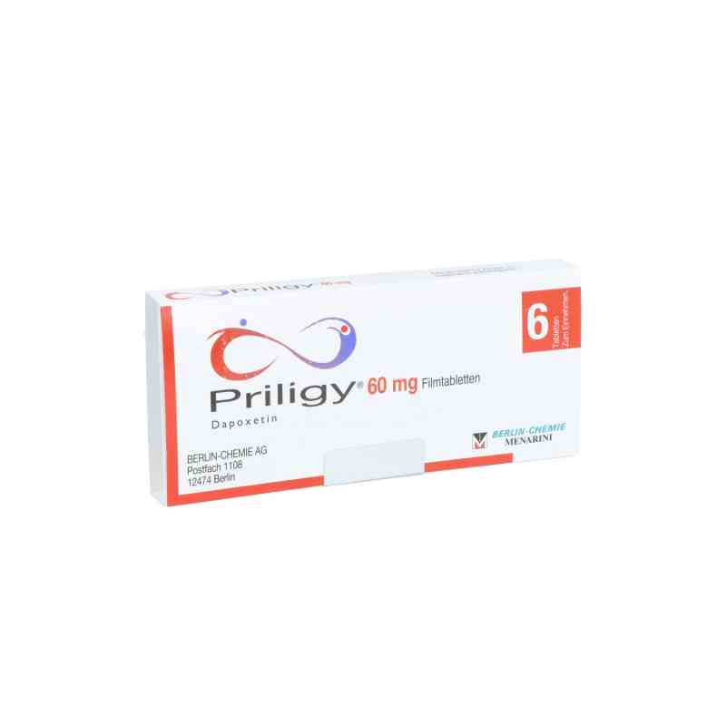 Priligy 60 mg Filmtabletten 6 stk von BERLIN-CHEMIE AG PZN 02156031