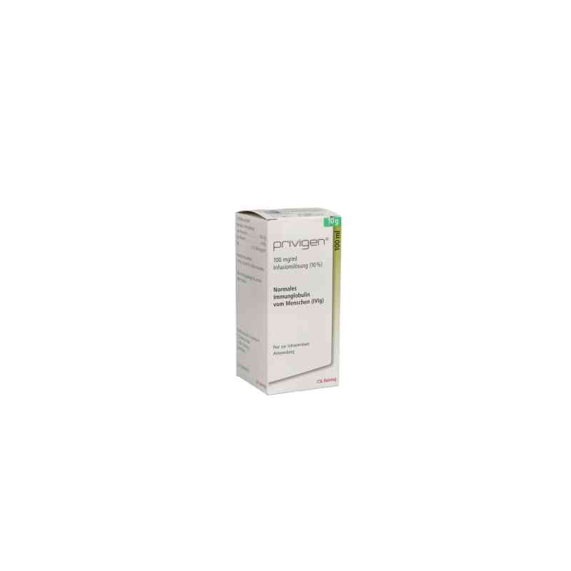 Privigen 10% Lösung 10 g Infusionslösung 100 ml von CSL Behring GmbH PZN 01711559