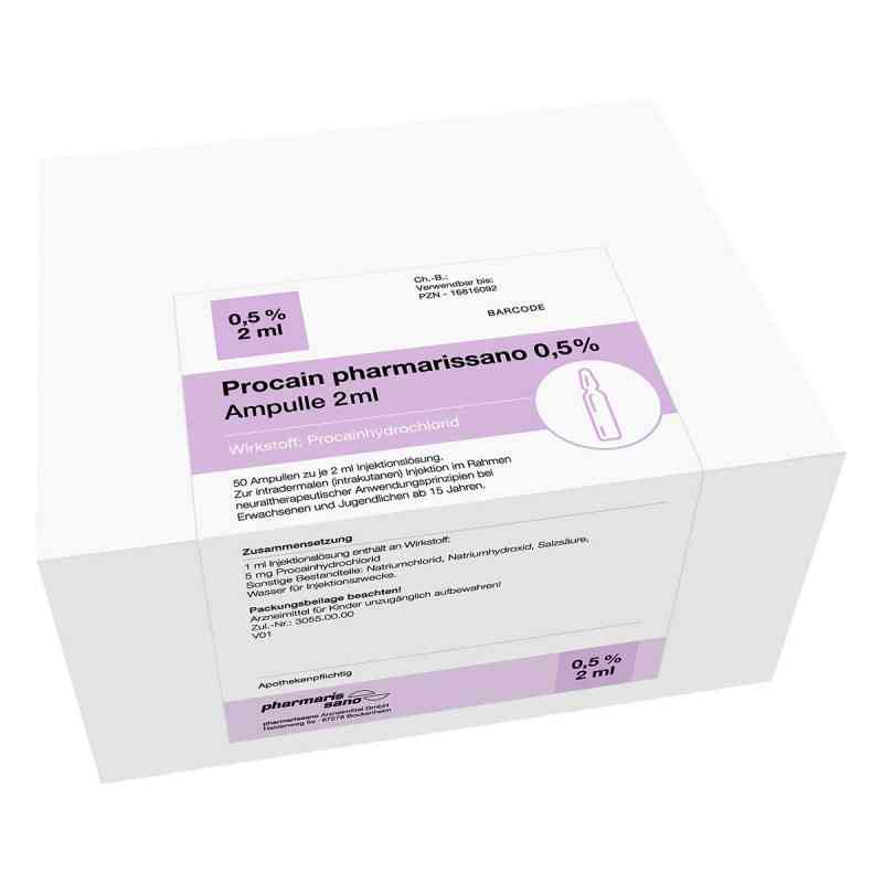 Procain 0.5% Ampulle 2ml 50X2 ml von medphano Arzneimittel GmbH PZN 16816092