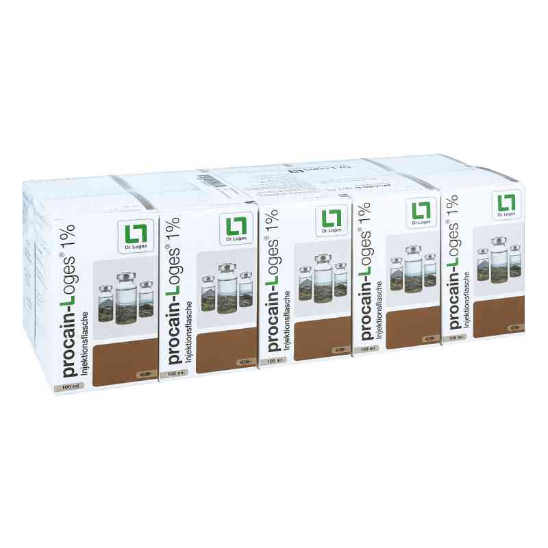 Procain Loges 1% Injektionsflasche 10X100 ml von Dr. Loges + Co. GmbH PZN 02860557