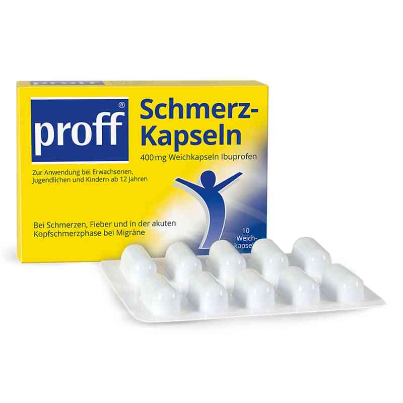 Proff® Schmerzkapseln 400mg 10 stk von Dr. Theiss Naturwaren GmbH PZN 11600335