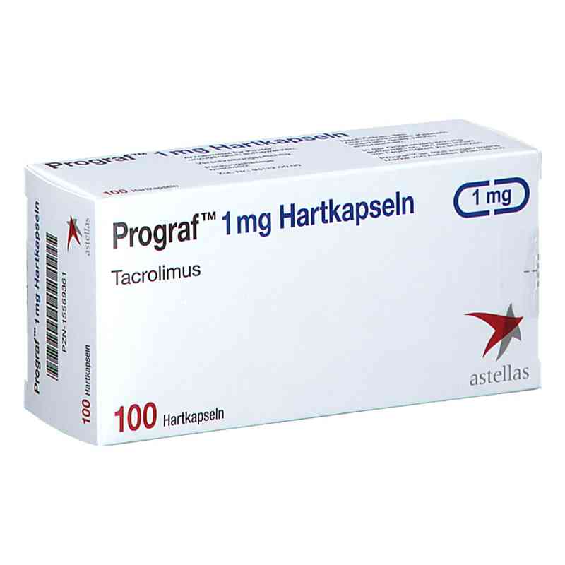 Prograf 1 mg Hartkapseln 100 stk von Originalis B.V. PZN 15569361