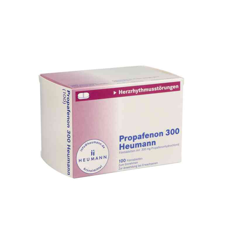 Propafenon 300 Heumann Filmtabletten 100 stk von HEUMANN PHARMA GmbH & Co. Generi PZN 04473161