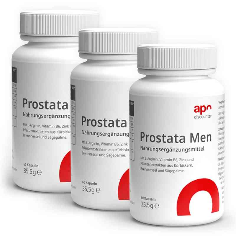Prostata Men Kapseln von apodiscounter 3x60 stk von IQ Supplements GmbH PZN 08102039