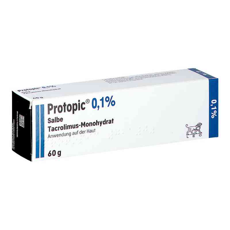 Protopic 0,1% Salbe 60 g von LEO Pharma GmbH PZN 01992788