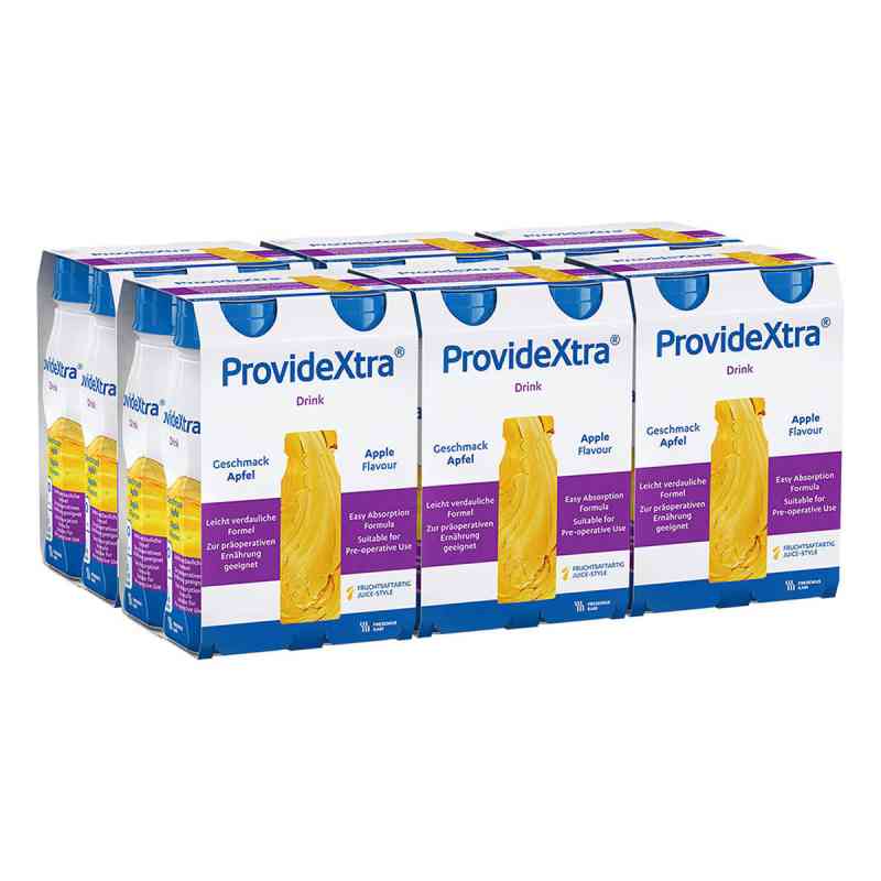 Provide Xtra Drink Apfel Trinkflasche 6X4X200 ml von Fresenius Kabi Deutschland GmbH PZN 00350214