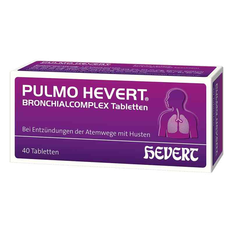 Pulmo Hevert Bronchialcomplex Tabletten 40 stk von Hevert-Arzneimittel GmbH & Co. KG PZN 01213979