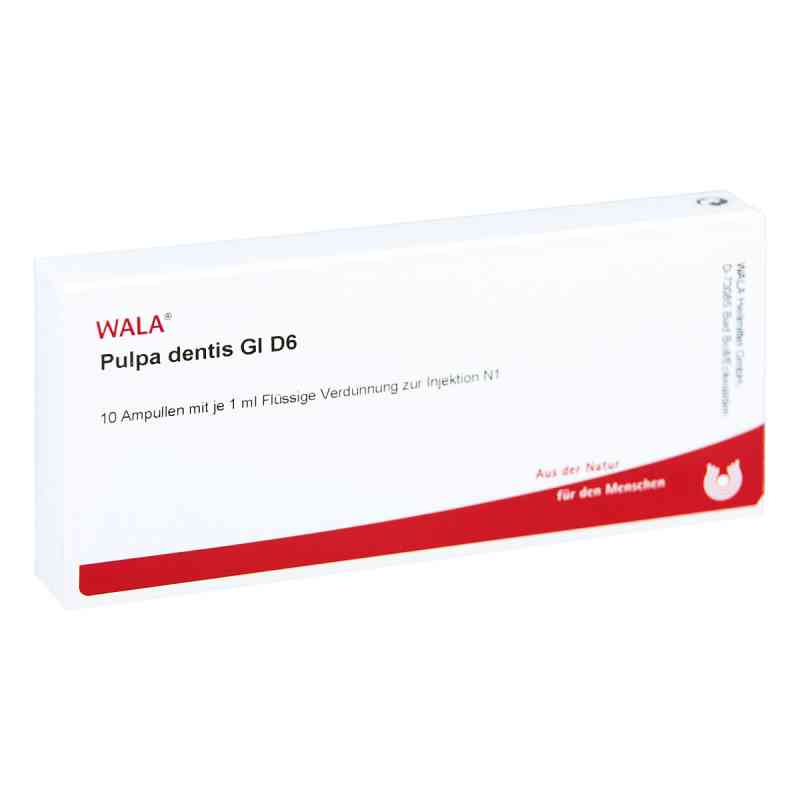 Pulpa Dentis Gl D6 Ampullen 10X1 ml von WALA Heilmittel GmbH PZN 03354684