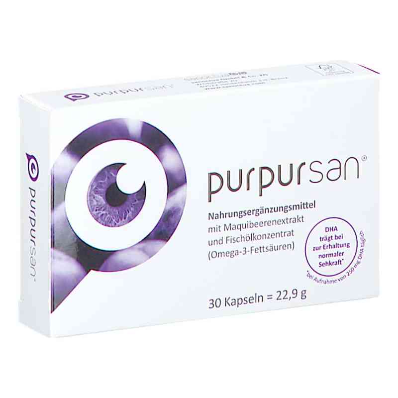 Purpursan Weichkapseln 30 stk von sanoctua GmbH & Co. KG PZN 15785515