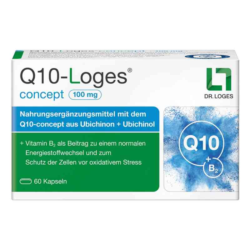 Q10-loges concept 100 mg Kapseln 60 stk von Dr. Loges + Co. GmbH PZN 16730657