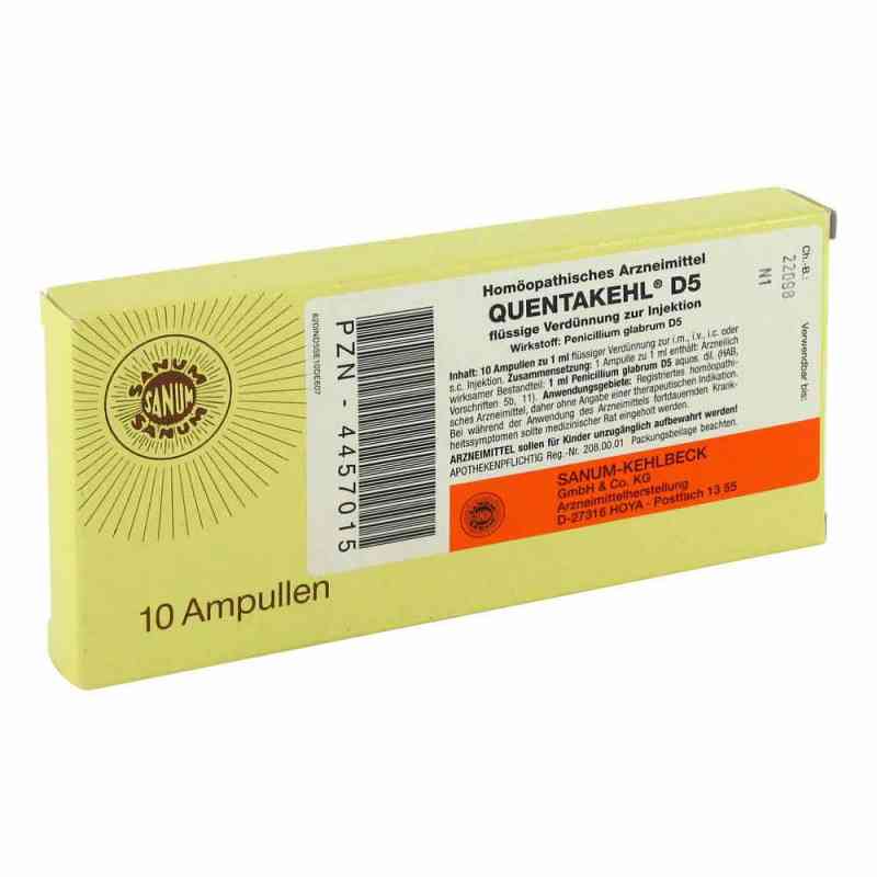 Quentakehl D5 Ampullen 10X1 ml von SANUM-KEHLBECK GmbH & Co. KG PZN 04457015