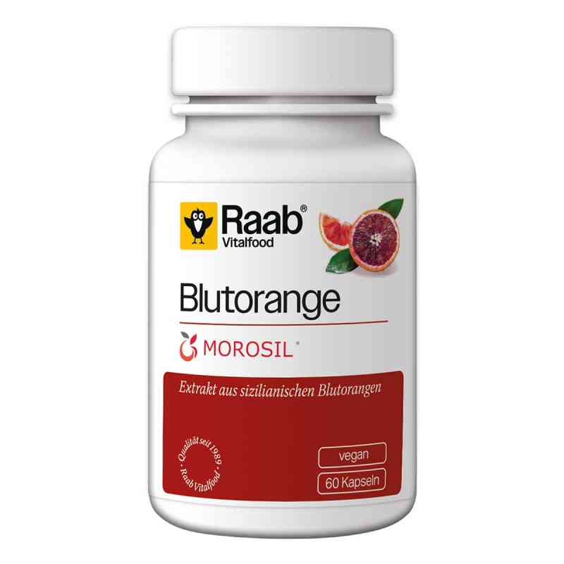 Raab Vitalfood Morosil Blutorange Kapseln 60 stk von Raab Vitalfood GmbH PZN 19304375
