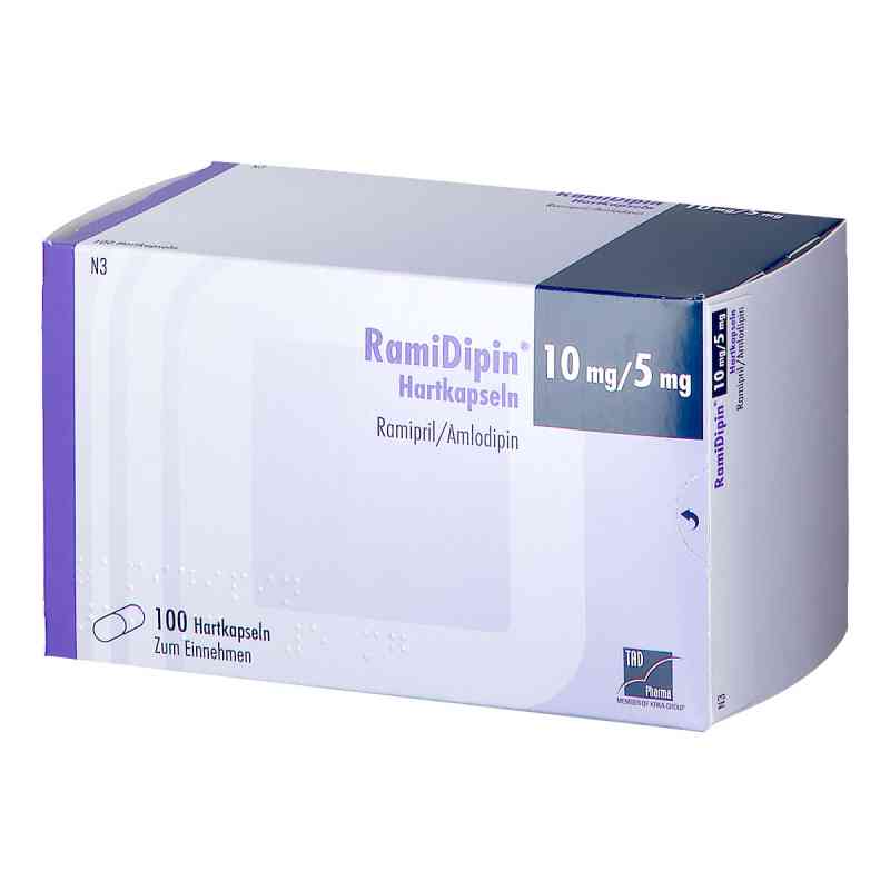 Ramidipin 10 mg/5 mg Hartkapseln 100 stk von TAD Pharma GmbH PZN 12520590