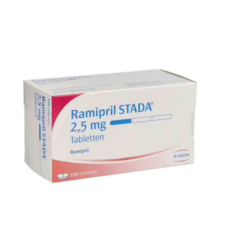 Ramipril STADA 2,5mg 100 stk von STADAPHARM GmbH PZN 04213885