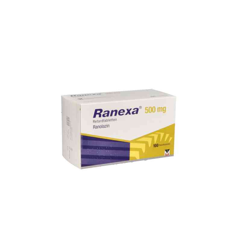 Ranexa 500 mg Retardtabletten 100 stk von BERLIN-CHEMIE AG PZN 00163624