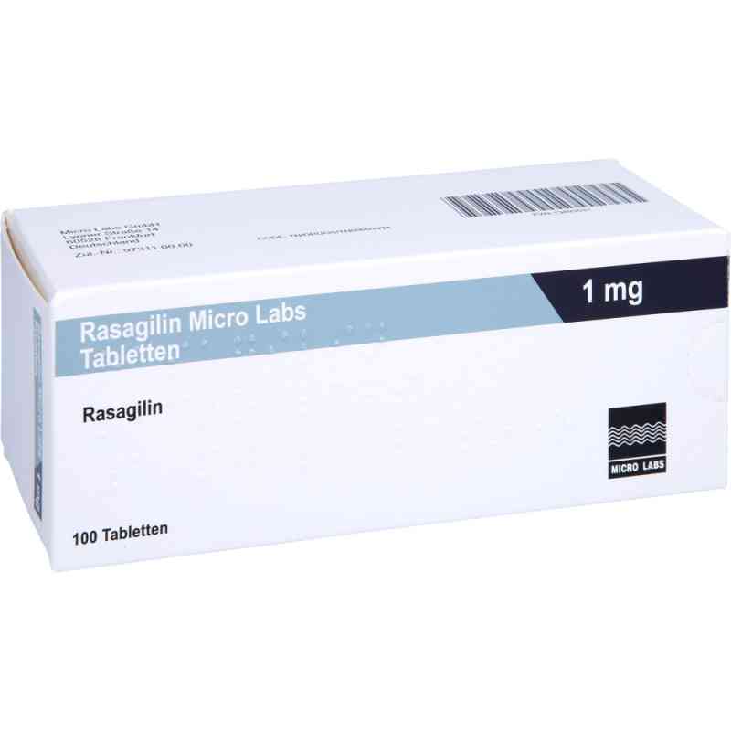 Rasagilin Micro Labs 1 mg Tabletten 100 stk von Micro Labs GmbH PZN 13893531