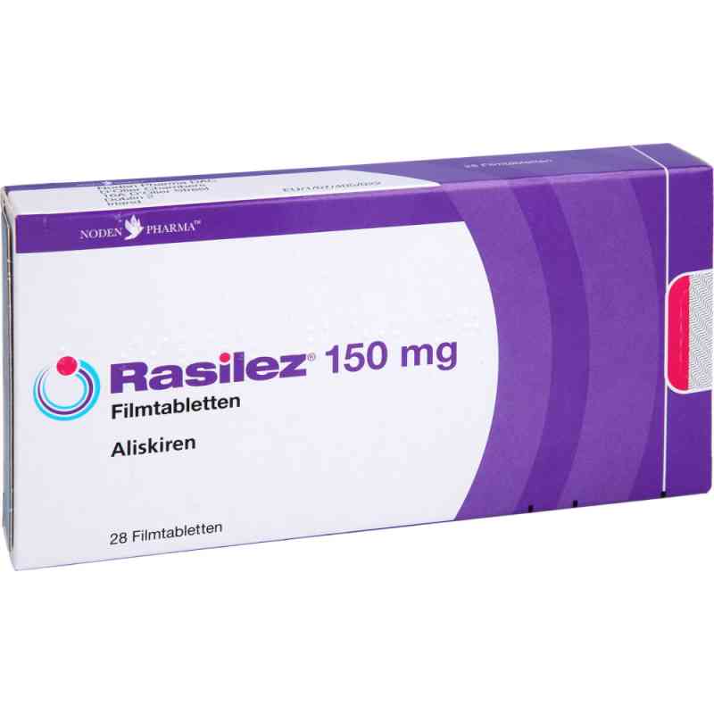 Rasilez 150 mg Filmtabletten 28 stk von NODEN PHARMA DAC PZN 04045672