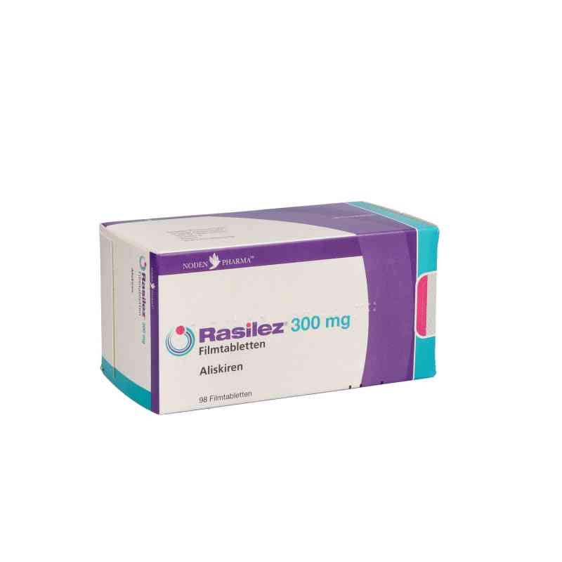 Rasilez 300 mg Filmtabletten 98 stk von NODEN PHARMA DAC PZN 04045933