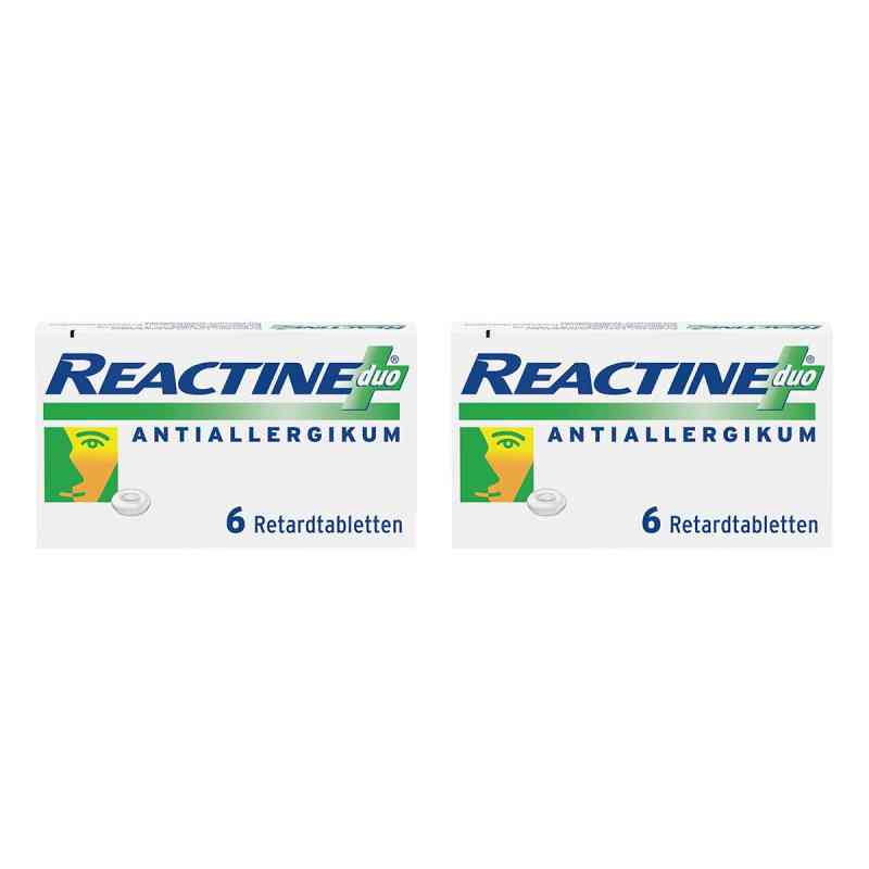 Reactine® duo Allergietabletten 2x6 stk von Kenvue Germany GmbH (OTC) PZN 08104683