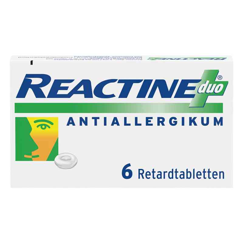 Reactine® duo Allergietabletten 6 stk von Johnson & Johnson GmbH (OTC) PZN 07387580