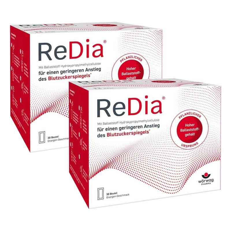 Redia Granulat Ballaststoffdrink 2x30X12 g von Wörwag Pharma GmbH & Co. KG PZN 08105455