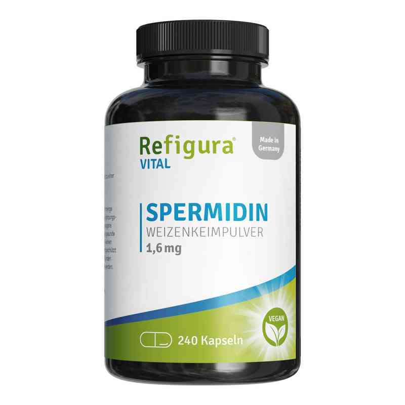 Refigura Vital Spermidin 1,6 Mg Vegan 240 stk von Heilpflanzenwohl GmbH PZN 18369697